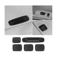 thumbnail image 2 of Para 2014-2018 Kit de cubierta embellecedora de manija de altavoz de techo accesorios interiores, fibra de carbono abs, 2 of 5