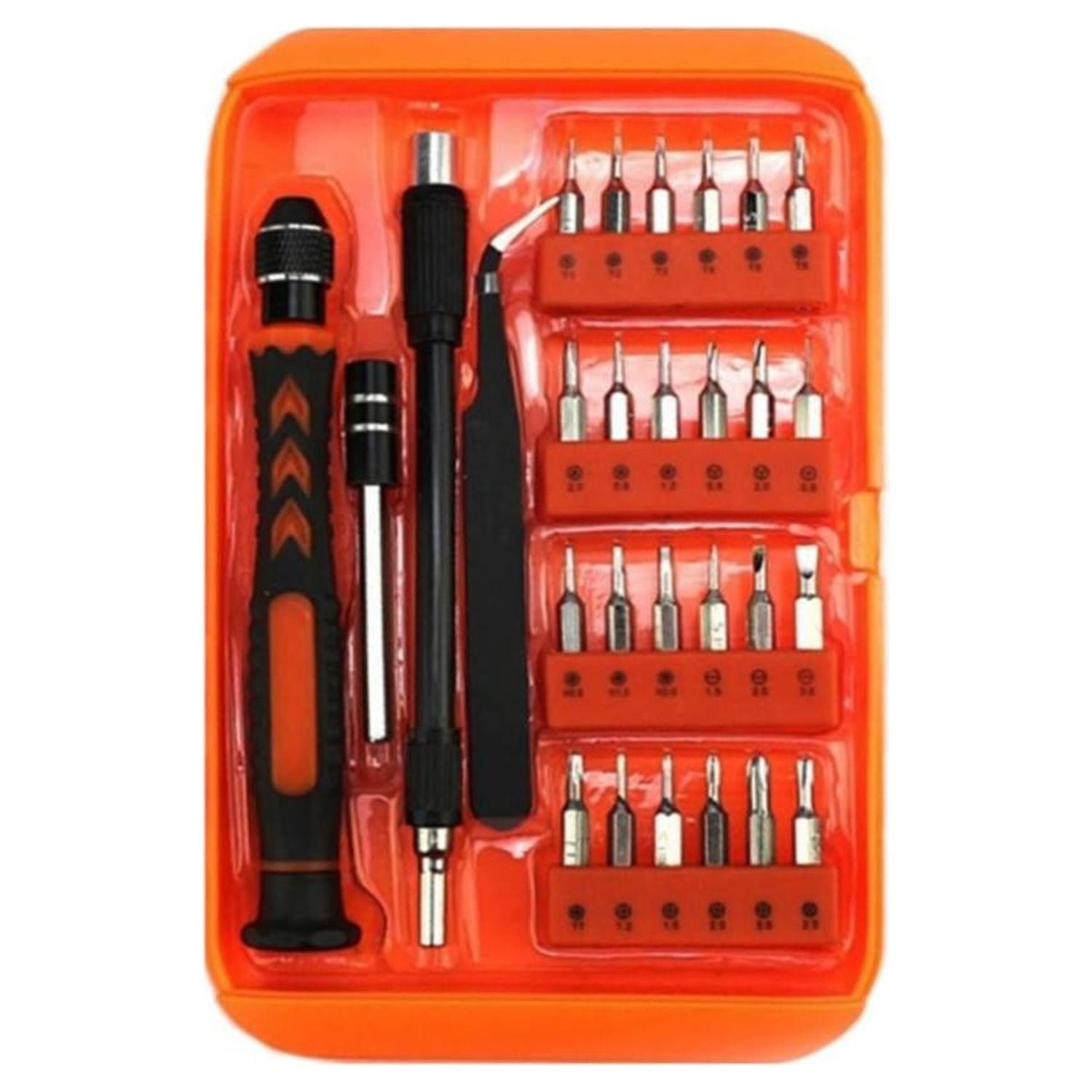Kit De Atornillador 28 En 1 Multifuncional Con Pinzas