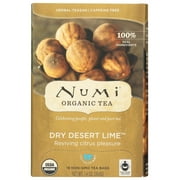 Numi Tea Dry Desert Lime Organic Herbal Teasan, 18 Count
