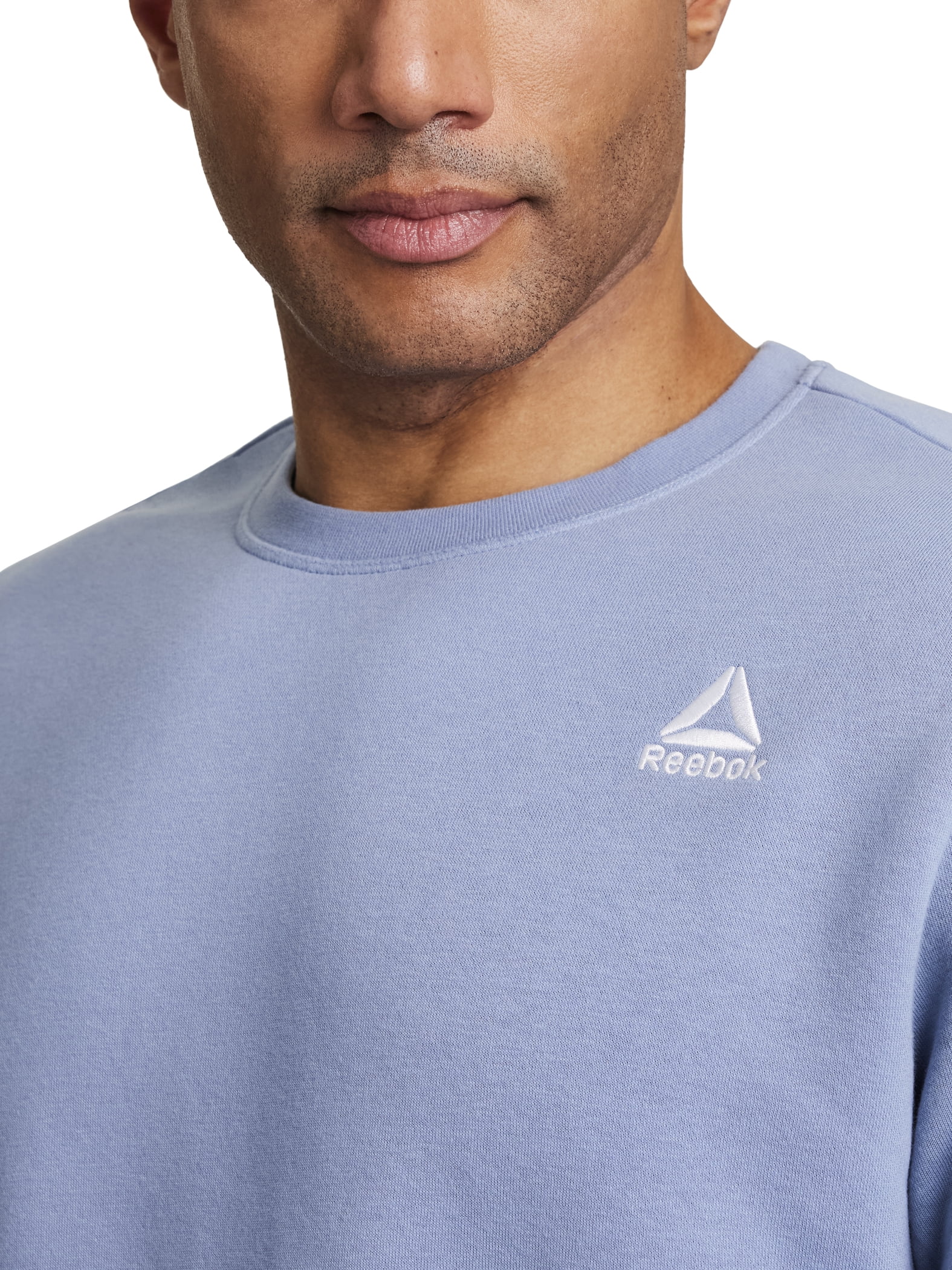 Reebok Men's and Big Men's Game Day Fleece Crewneck Sweatshirt, Sizes XS-5XL