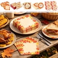 thumbnail image 3 of OANLKGI 20PCS Thanksgiving Paper Napkins 6.69 x 6.69 IN Pumpkin Fall Napkins Disposable Party Napkins for Dinner Table Restaurant Cafe Harvest Party Decoration Living Room Mantel Multicolor, 3 of 5