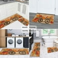 thumbnail image 6 of 2 Pieces Of Kitchen Rugs and Mats Non Skid Washable Fall (94) Kitchen Mat,Floor Cushion Waterproof Rug,Rubber Backed Area Rugs for Laundry 47*17+30*17, 6 of 7