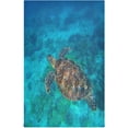 thumbnail image 3 of SKYSONIC Sea Turtle Kitchen Dish Towels Set of 4,Dishcloths,Absorbent Soft Towels Hand Towels, Tea Towels,18" x 28", 3 of 7