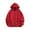 Red, variant on Admvng Jackets for Girls Solid Color Zip Up Hoodies Sweatshirt Casual Kids Long Sleeve Tops with Pockets, Size 110-160