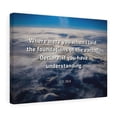 thumbnail image 4 of Scripture Walls  Foundations Of Earth Job 38:4 Bible Verse Canvas Christian Wall Art Ready to Hang Unframed, 4 of 12
