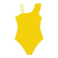 thumbnail image 2 of REDARER Girls One-Shoulder Ruffle One-Piece Swimsuit UPF 50+,11-12 Years, 2 of 5