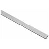 National Hardware N247-213 Rectangular Aluminum Bar, 1 x 72 In. - Quantity 1