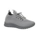 thumbnail image 2 of Tenis Mujer TRAX BY MR SHU Transpirables Flexibles Textiles gris 24, 2 of 4
