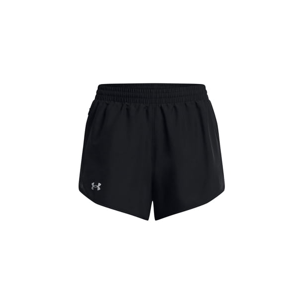 Shorts Under Armour para Hombre Tejidos con Logotipo Negro / Blanco