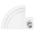 thumbnail image 2 of Ccdes 3Pcs Floating Corner Shelf Wall-Mounted Storage Rack Bookshelves Home Furniture Office Decor, Floating Corner Shelf, Corner Wall Shelf, 2 of 8