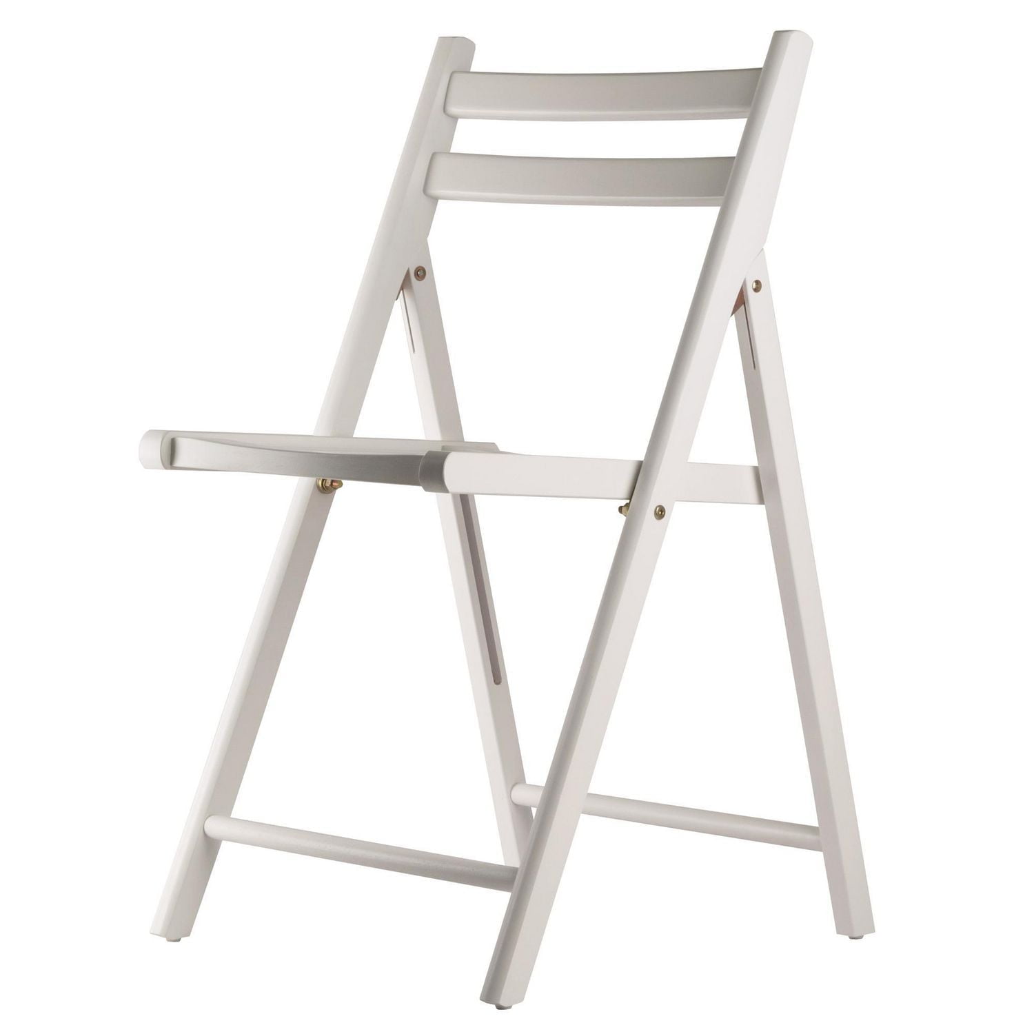 Ensemble de chaises pliantes Robin 4 pièces Blanc
