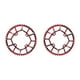 thumbnail image 3 of Eigraketly Bike 104BCD Chainwheel Bicycle Round Parts Chain Ring Rojo 52T 2Conjunto, 3 of 6