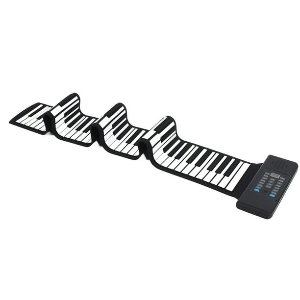 Piano Enrollable De 88 Teclas, Recargable, 15 Canciones De Demostración, 128 Tonos, Función MIDI, Teclado Enrollable Portátil, Piano Para Niños, Regalo Para Principiantes