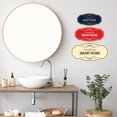 thumbnail image 2 of Signs ByLITA Victorian You Are In a Smart Home Airbnb Sign (Black) - Medium, 2 of 6