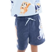 Bluey Toddler Graphic Tee and Shorts Set, 2-Piece, Sizes 12M-5T
