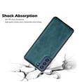 thumbnail image 3 of Crossbody Cell Phone Wallet Case for Galaxy S21 S21 Ultra S21 Plus S21+ 5G, Njjex PU Leather [Shoulder Wrist Straps] [RFID Blocking 3 Card Slots 3] Flip Folio Wallet Case Cover -Green, 3 of 9