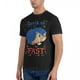 thumbnail image 4 of Camisetas vintage de algodón con cuello redondo y manga corta de Sonic, juego de plataformas y memes, Gotta Go Fast, 4 of 5