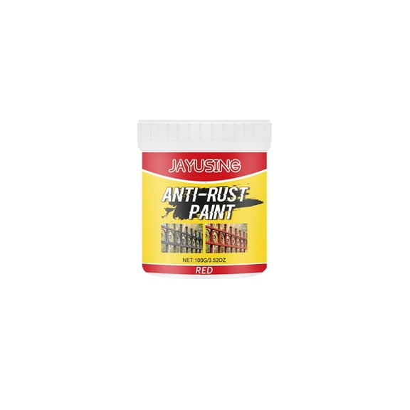 HOZADOIE Apprêt Antirouille Fournitures de Bureau Revêtements de Détartrage de Rouille pour Métal 100 ml Porte en Fer Rambarde Métal Antirouille Anticorrosion Conversion Rénovations Apprêt de Revêtement Antirouille