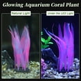 thumbnail image 5 of Unique Bargains Aquarium Glowing Kelp Plant Fluorescence Coral Decor for Aquarium Decor Pink 2pcs, 5 of 7