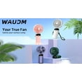 UHUSE Handheld Personal Fan， Portable Handheld Fan Held Travel Fans