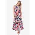 thumbnail image 2 of Woman Within Plus Size Sleeveless Crinkle Dress, 2 of 6