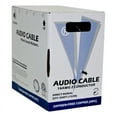 thumbnail image 2 of Vertical Cable® 209-2320/DB 2 Conductor Direct Burial 14AWG Audio Cable, UV Rated, Stranded (Black | 500 ft. Pull Box), 2 of 2