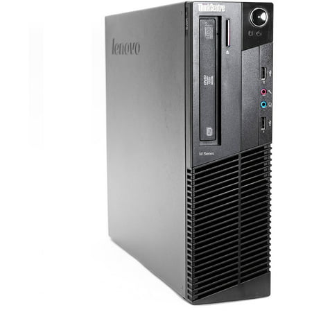 Refurbished Lenovo M81 Desktop PC with Intel Core i5-2400 Processor, 4GB Memory, 1TB Hard Drive and Windows 10 Pro (Monitor Not
