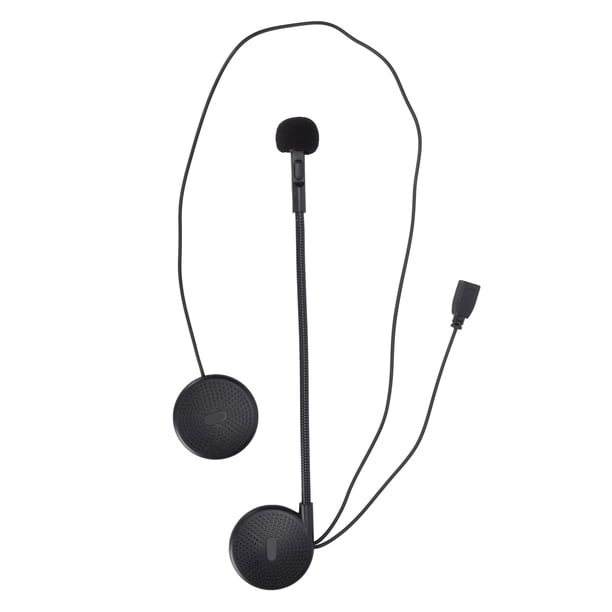 Auriculares Inalámbricos Para Casco De Motocicleta, Auriculares Conveniente Tecnología 5.0 Con Clip De Soporte Para La Mayoría De Los Cascos Para