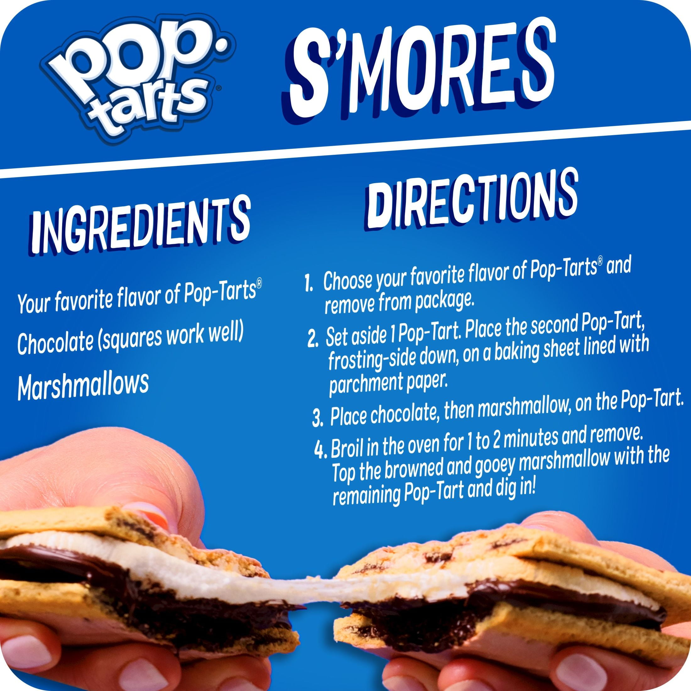 Pop-Tarts Toaster Pastries Frosted S'mores - 8 ct