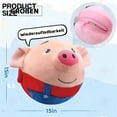 thumbnail image 2 of BESTSKY Bouncing Piggy,Interactive Dog Toys Talking Moving Dog Ball Washable Cartoon Pig Plush Sound Electronic Herding Ball for Dogs Shake Bounce, 2 of 7