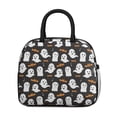 thumbnail image 2 of Womens Halloween Ghosts and Bats Pattern Lunch Box for Work,Insulated Lunch Bag for Women,Loncheras Para Mujer,Leakproof Adult Lunch Bag for Work,Beach,Travel,Picnic,Camping, 2 of 7