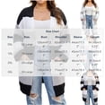 thumbnail image 3 of NSLGXD Plus Size Striped Cardigans for Women Open Front Long Sleeve Oversized Sweater Tops Casual Cozy Fall Winter Duster Cardigan with Side Pockets L-3XL, 3 of 7