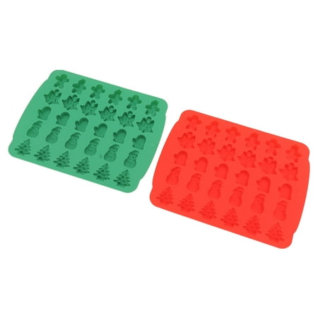 

Silicone Christmas Baking Food Grade Easy To Clean Christmas Theme Silicone Molds For Sugar Type A Type B