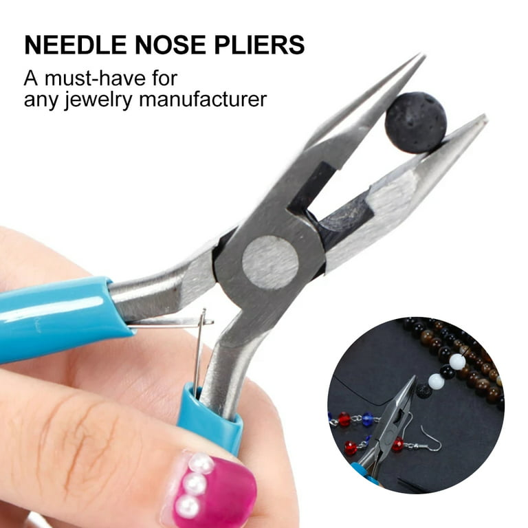 Jewelry Pliers Pliers for Jewelry Making 3pcs Jewelry Making Pliers Tools  with Needle Nose Pliers Round Nose Pliers and Wire Cutter for Jewelry  Repair Crafts Jewelry Making Supplies