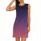 thumbnail image 3 of TaTaai Women's Round Neck Sleeveless Slip Dress Solid Color Casual Pullover Dress with Side Slit Lightweight Summer Stretchy Fit Gift, 3 of 6