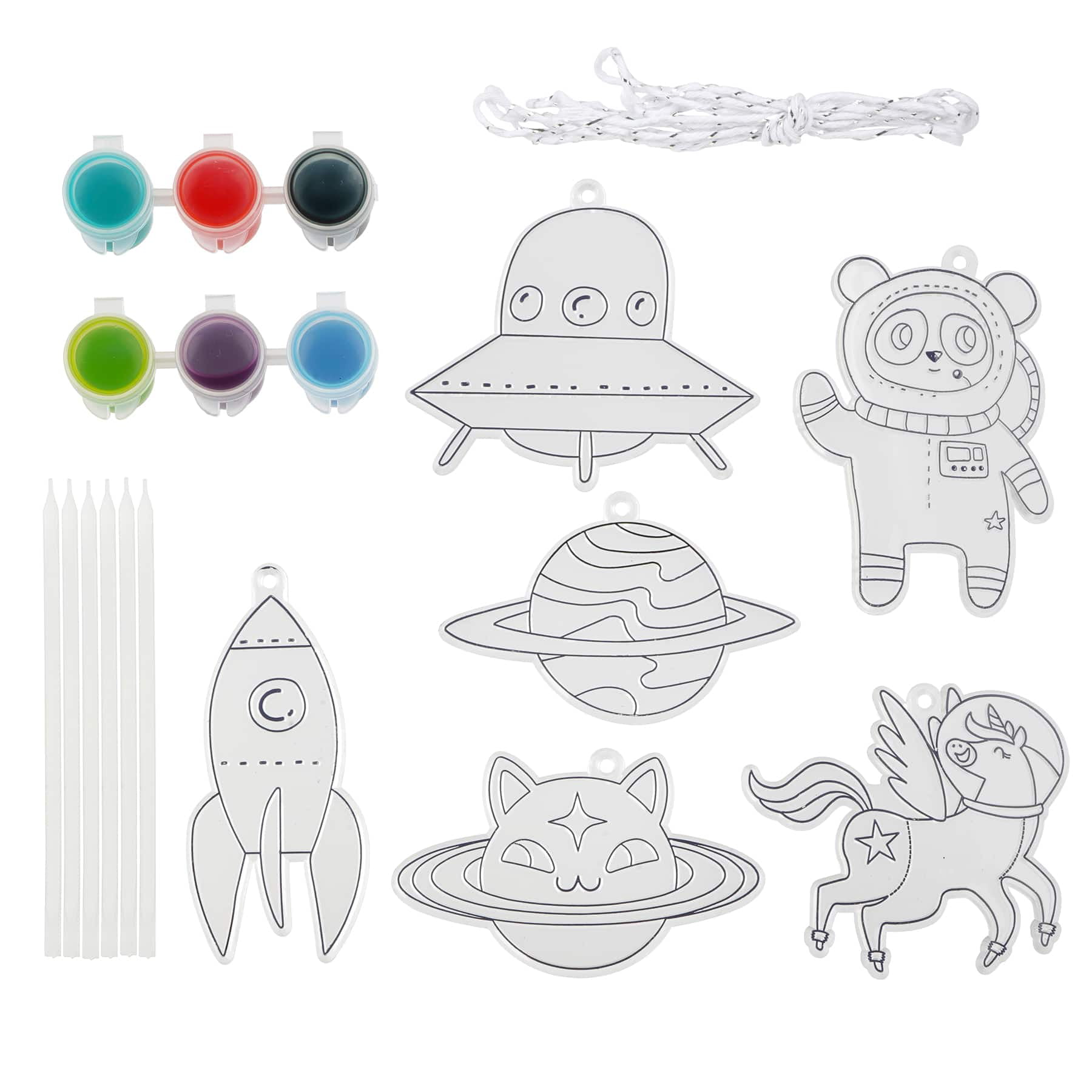 Color Your Way Space Suncatcher Kit by Creatology™ 