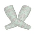 thumbnail image 2 of Sun Protection Arm Sleeves For Men Women, Simple Sketch Snake Flower Sleeves To Cover Arms With Thumb Hole Cooling Sleeve, 2 of 2