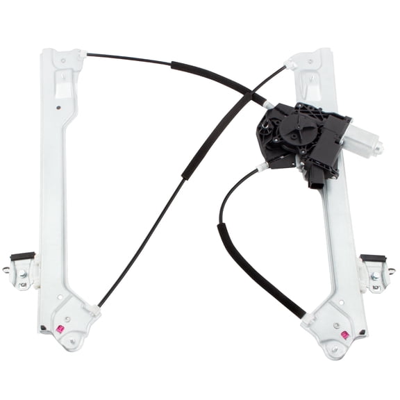 BOXI 751-724 Front Driver Window Regulator and Motor for Cadillac Escalade/for GMC Chevy Silverado 1500 2500 HD 3500HD Suburban Tahoe Silvery 23422490
