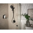thumbnail image 3 of Moen Engage Matte Black Six-Function Showerhead with Handheld Combo, 26010BL, 3 of 6