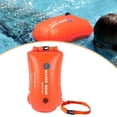 thumbnail image 1 of Bolsa Seca Naranja De Alta Visibilidad Para Boya De Natación, Kayak En Aguas Abiertas Y Buceo Poco Profundo., 1 of 8