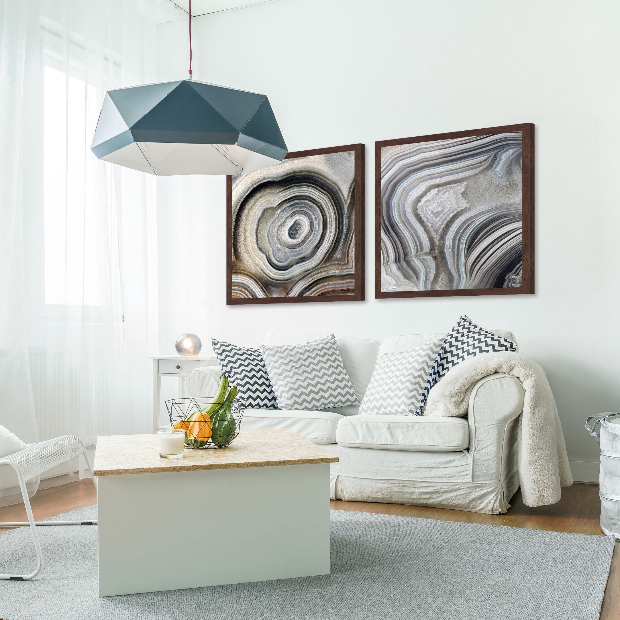 Marmont Hill Nature Swirls Diptych, Art Prints
