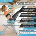 thumbnail image 4 of Pilates PRO Chair Max with Sculpting Handles + Shape Transform & Reform + Total Gym Home Workout + Adjustable Resistance Levels, 4 of 6