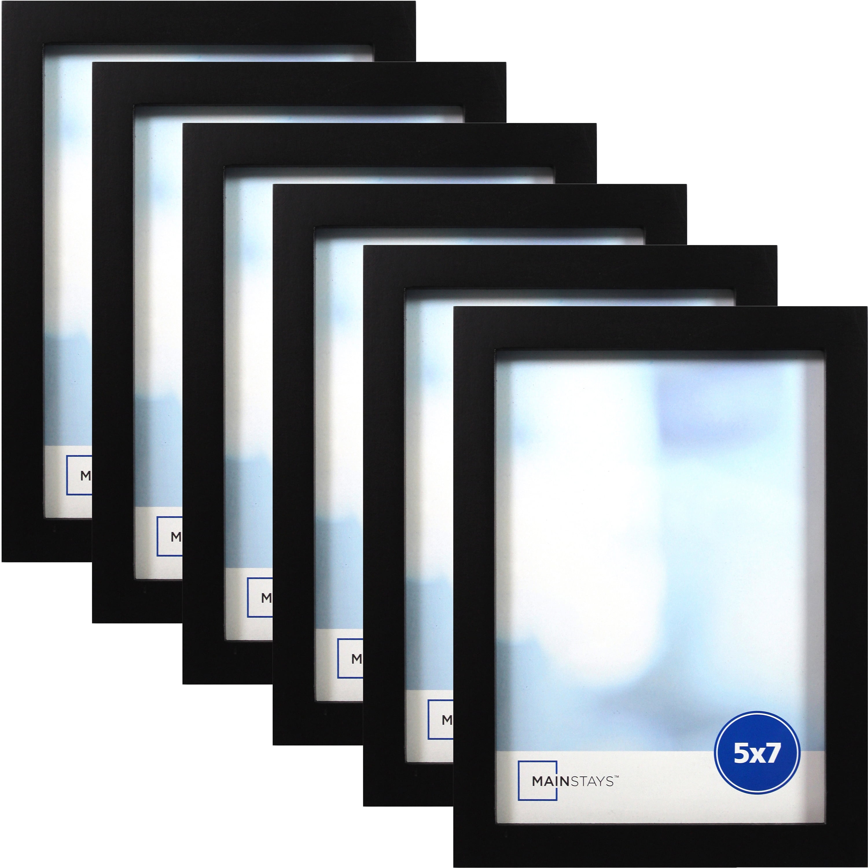 will stand or wall hang Details about   Brushed Silver 7 x 5"/5 x 7" Photo/Picture Frames 