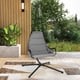 thumbnail image 3 of Silla Colgante Costway para Interiores y Exteriores Asiento Extra Ancho Acolchado Marco de Metal en Forma de X Kit para Colgar Seguro, 3 of 5