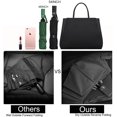 thumbnail image 3 of Umbrella Windproof Travel Umbrella Compact Folding Reverse Umbrella，green, 3 of 5