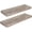 Greige, variant on HOOBRO Set of 2 Wall Shelf 31.5" Hanging Shelf with Invisible Brackets Bathroom Bedroom Rustic Brown BF80BJP201