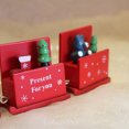 thumbnail image 4 of Décorations de Noël en Bois Miniatures pour Enfants Nouvel An Anniversaire Cadeau Chambre, 4 of 6