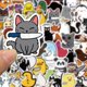 thumbnail image 3 of 60pcs Cuchillo Animales Pegatinas Exquisitamente Decoradas Mano Cuenta Taza De Agua Cuaderno Impermeables Decorativas, 3 of 3