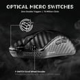 thumbnail image 6 of ATTACK SHARK R11 ULTRA Carbon Fiber Wireless 8K PAW3950MAX Gaming Mouse, 6 of 10