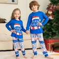 thumbnail image 3 of Matching Family Pajamas Sets Christmas PJ's Santa Print Top and Pants Bottom Sleepwear, 3 of 8